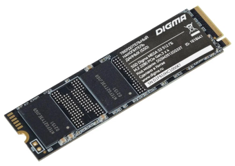 Накопитель SSD M.2 512Gb Digma Mega S3 (PCI-E 3.0 x4, 2080/1700 Мбайт/сек)