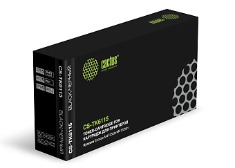 Картридж лазерный Cactus CS-TK6115 для Kyocera Ecosys M4125idn/M4132idn, 15000 стр. черный