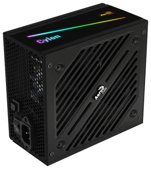 Блок питания .700W Aerocool Cylon 700 (120mm, 24+8pin, 4*8pin, 5*Sata, 3*IDE, RGB)