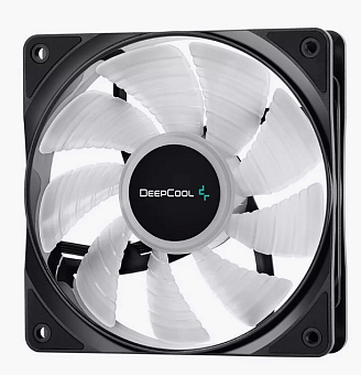 Вентилятор для корпуса 120mm Deepcool RF120 (4-pin, 1300 об/мин, 21.9 дБ, Led White)