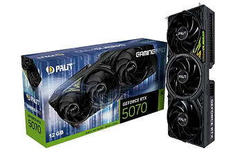 Видеокарта 12Gb PALIT RTX 5070 GAMINGPRO (RTX5070) GDDR7 HDMI DP