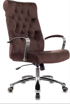 Кресло Бюрократ T-9928SL Fabric (ткань, регулировка высоты, до 200 кг) коричневый Italia Brown