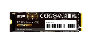 Накопитель SSD M.2 1Tb Silicon Power US75 (PCI-E 4.0 x4, 7000/6000 Мбайт/сек)