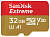 Карта памяти microSD 32Gb SanDisk Extreme microSDHC CLASS 10 UHS-I + адаптер SD V30 U3
