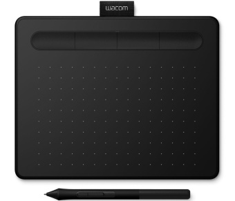 Графический планшет 7" Wacom Intuos Basic Pen S, черный