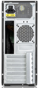 Корпус Foxline FL-301 USB2.0 450W ATX key lock чёрный