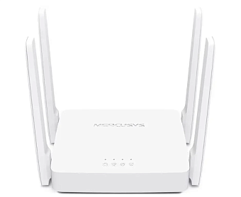 Wi-Fi роутер Mercusys AC10 AC1200 5 ГГц 100 Мбит/с, белый
