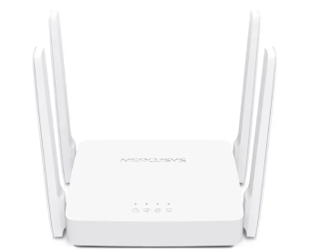 Wi-Fi роутер Mercusys AC10 AC1200 5 ГГц 100 Мбит/с, белый