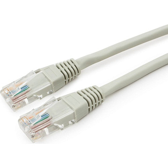 Кабель патч-корд .Patch cord кат.5e  0.5м, Cablexpert, LSZH, многожильный, серый