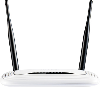 Wi-Fi роутер TP-Link TL-WR841N N300, 2.4 ГГц, 100 Мбит/с, белый