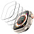Защитное стекло для смарт-часов Apple Watch Ultra 49 mm - WIWU Black