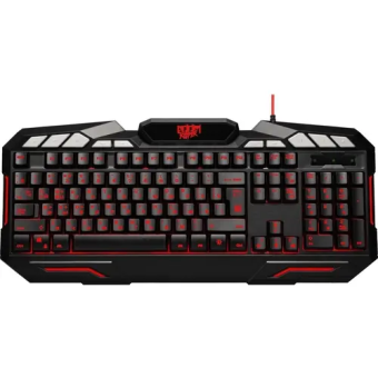 Клавиатура проводная Defender Doom Keeper GK-100DL RGB Led Black