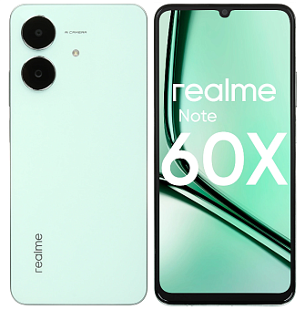 Смартфон Realme Note 60x 4/128Gb Green
