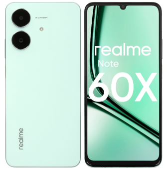Смартфон Realme Note 60x 4/128Gb Green