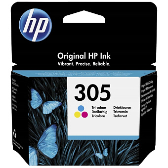 Картридж струйный HP 305 (3YM60AE) для HP DJ 2320/2710/2720, трехцветный