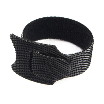 Хомуты-липучки Velcro VT-125x11BK  125x11 мм, 12 шт., черные