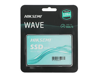 Накопитель SSD SATA .128Gb HIKVision Wave(S) Series (3D TLC, 460/370 Мбайт/сек)