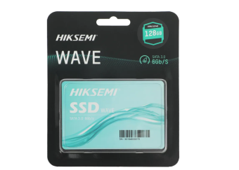 Накопитель SSD SATA .128Gb HIKVision Wave(S) Series (3D TLC, 460/370 Мбайт/сек)