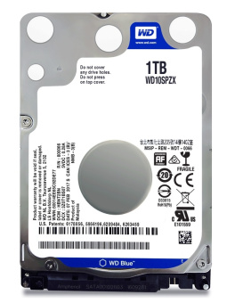 Жесткий диск_2.5" SATA 1Tb WD Blue 5400rpm 128Mb SATA-3
