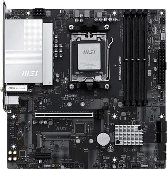 Материнская плата Socket AM5 MSI PRO B840M-P WIFI6E (B840) 4*DDR5 HDMI ATX