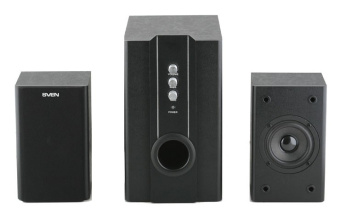 Акустическая система SVEN SPS-820 дерево, black (2x10W+18W)