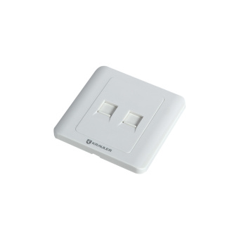 Лицевая панель 2 port KRAULER под модуль Keystone