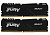 Модуль памяти DDR4 16Gb PC4-25600 3200MHz Kingston Fury Beast Black RGB (Kit of 2)