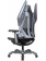Кресло Knight Aero (ткань, синхромеханизм, крестов. пластик, до 110 кг) черный/серебро