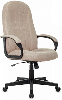 Кресло Бюрократ T-898 ткань, подлокотники с мягкими накладками, бежевый