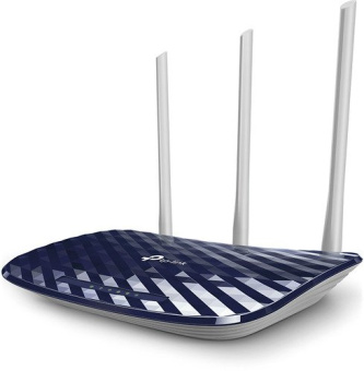 Wi-Fi роутер TP-Link Archer C20(RU) AC750, 5 ГГц, 100 Мбит/с, USB, черный