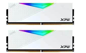 Модуль памяти DDR5 64Gb 6400MHz ADATA XPG Lancer White RGB (Kit of 2)