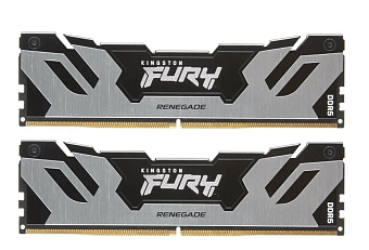 Модуль памяти DDR5 96Gb 6400MHz Kingston Fury Renegade Silver XMP CL32 (Kit of 2)