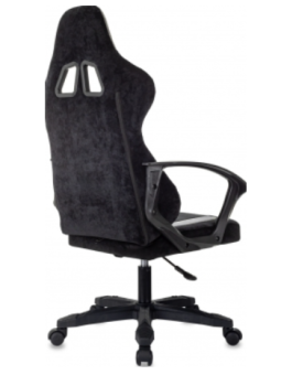 Кресло Knight Optimum черный/серый крестов. пластик