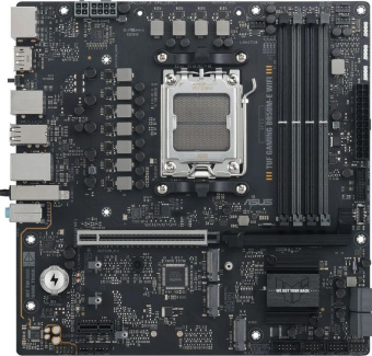 Материнская плата Socket AM5 ASUS TUF GAMING B850M-E WIFI (B850) 4*DDR5 HDMI DP mATX