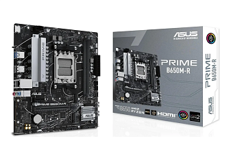 Материнская плата Socket AM5 ASUS PRIME B650M-R (B650) 2*DDR5 HDMI mATX