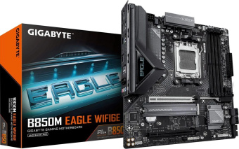 Материнская плата Socket AM5 Gigabyte B850M EAGLE WF6E (B850) 4*DDR5 HDMI DP mATX