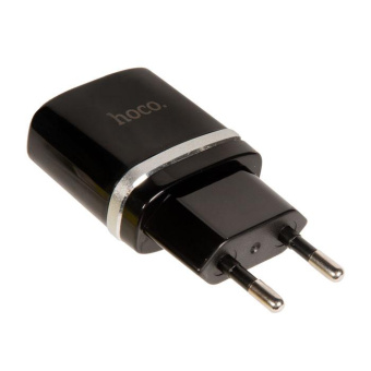 Сетевое зарядное устройство Hoco C12 5W USB-A черный
