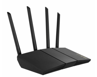 Wi-Fi роутер ASUS RT-AX57 AX3000, 5 ГГц, 1000 Мбит/с, черный