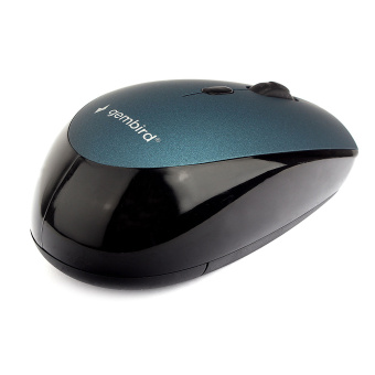 Мышь беспроводная Gembird MUSW-354-B Wireless soft touch синий