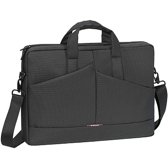 Сумка для ноутбука 15" Riva 8731 полиэстер, серая