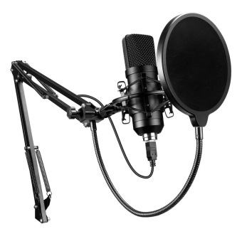 Микрофон Oklick SM-700G USB проводной черный