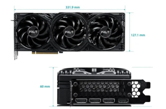 Видеокарта 12Gb PALIT RTX 5070 GAMINGPRO OC (RTX5070) GDDR7 HDMI DP
