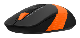 Мышь беспроводная A4Tech Fstyler FG10S 2000dpi бесшумная черный/оранжевый