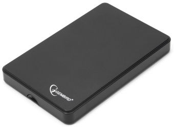Внешний контейнер USB2.0 -> SATA 2.5", Gembird EE2-U2S-40P пластик, чёрный