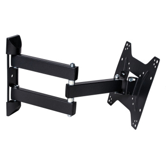 Крепление для телевизора Kromax DIX-24 (15"-55" макс.35кг настенный поворотно-выдвижной и наклон) Black