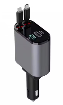 Автомобильное зарядное устройство Smartinext APC-XH-X10, 4в1, черный