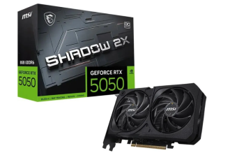 Видеокарта 8Gb MSI RTX 5050 8G SHADOW 2X OC (RTX5050) GDDR6 128-bit HDMI DP