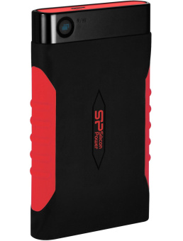 Внешний жесткий диск 1Tb Silicon Power Armor A15 2.5" USB3.0 Black-Red