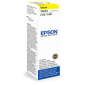 Картридж струйный EPSON T6644 для Epson L100/110/200/210, жёлтый