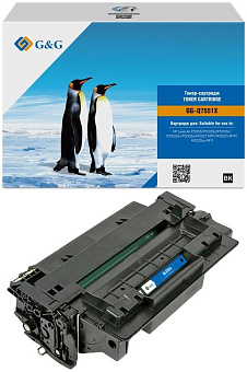 Картридж лазерный GG-Q7551X G&G Тонер-картридж для HP LaserJet P3005/P3005D